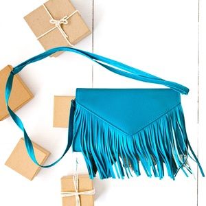 Vintage Fringe Wallet Purse